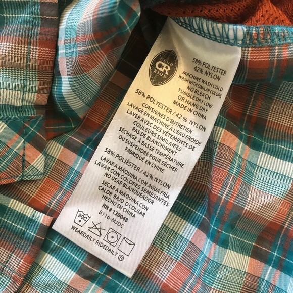 MEN’S LIGHTWEIGHT COLLARED SNAP-CLOSURE S/S LRG CLUB RIDE CYCLING  SHIRT (EUC) - Picture 5 of 6